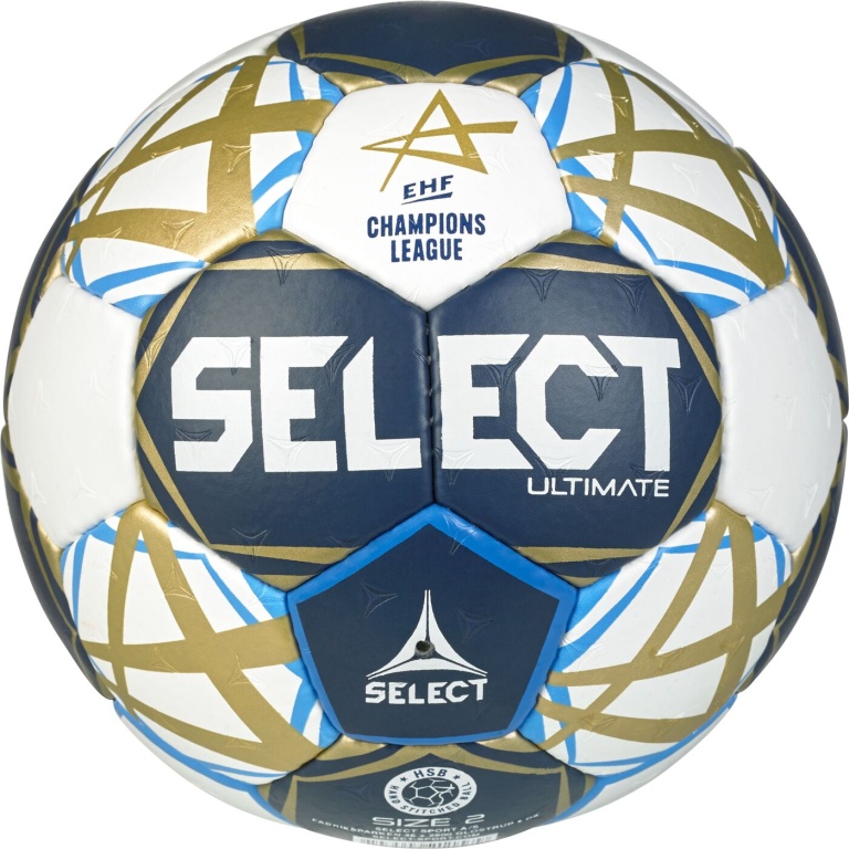 Select Handball Ultimate EHF Champions League (official Champions League match ball) v25 blue/white - match ball